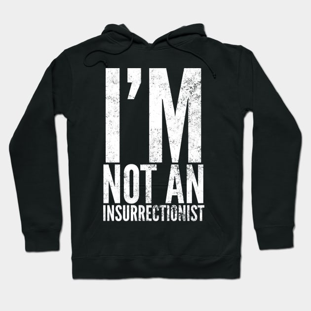I'm Not An Insurrectionist Hoodie by Worldengine